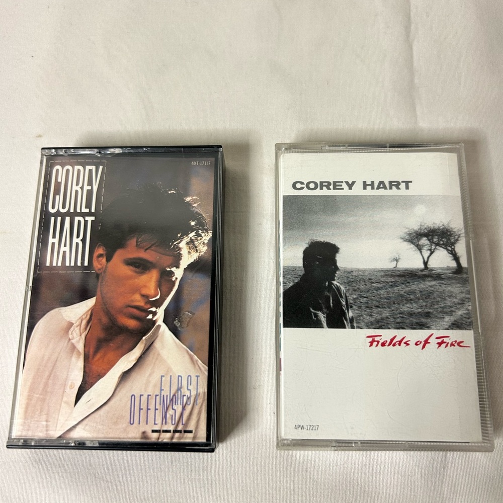 Corey Hart 1980s Cassette Tape Bundle